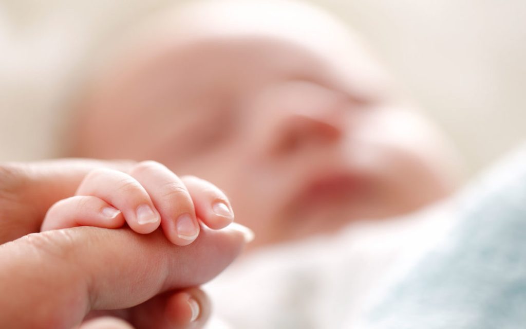 baby hand